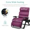 Best Choice Products Oversized Zero Gravity Chair, Folding Recliner w/ Removable Cushion, Side Tray